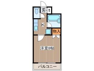 ベルメゾン台原の物件間取画像